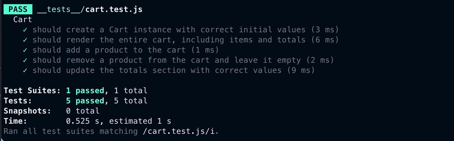 Unit testing results passing